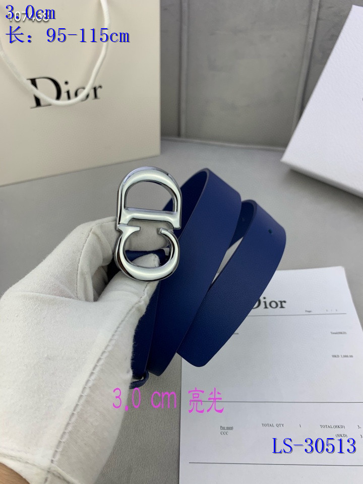 Dior Belts 3.0 Width 005